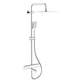 Душова система з термостатичним змішувачем Koer KB-57011-01 (Колір хром) (KR4724)