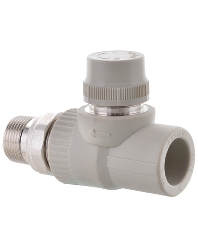 Кран термостатический прямой PPR 25x3/4 Koer K0152.PRO (KP0193)