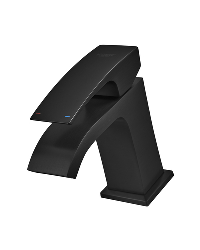 Смеситель для умывальника Koer KB-12007-05 (Цвет черный) (KR3443)