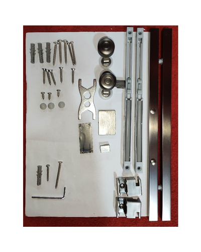 Шторки стеклянные на ванну раздвижные Koer SR BS06-120x150-TR-07 прозрачное стекло Easy Clean 6мм, графит (KR5947)