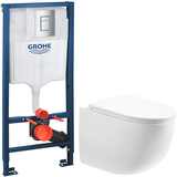 Інсталяція Grohe Rapid SL 38772001 з унітазом Koller Pool Twist Tornado 3.0 TW-0490-RQ3 кнопка хром