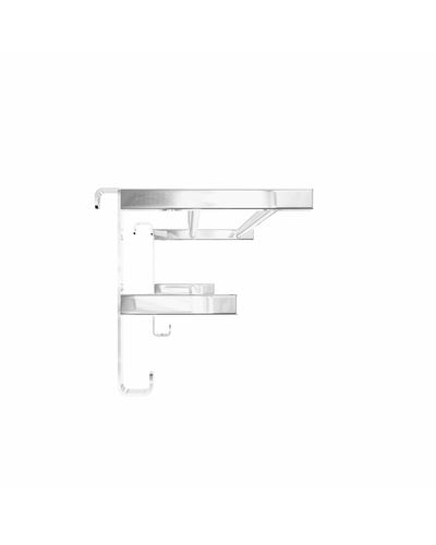 Полка Mario для полотенцесушителя Inox 520x284 3.0.1300.13.P Полка Mario для полотенцесушителя Inox 520x284 3.0.1300.13.P