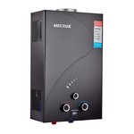 Дымоходная газовая колонка Mixxus GWH-0210 Basic Black 10 л/мин черная (WH0023)