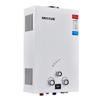 Дымоходная газовая колонка Mixxus GWH-0110 Basic White 10 л/мин белая (WH0022)