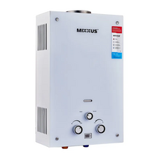 Димохідна газова колонка Mixxus GWH-0510 Basic Glass 10 л/хв (WH0026)