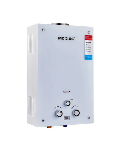 Дымоходная газовая колонка Mixxus GWH-0510 Basic Glass 10 л/мин (WH0026)
