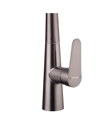 Змішувач для кухні з висувним виливом Mixxus Premium Warta 014 Graphite (MI6957)