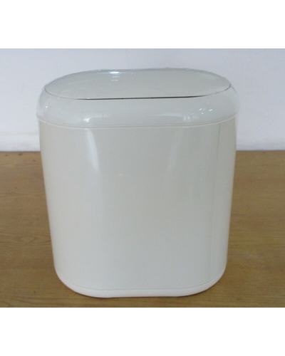 Мусорное ведро сенсорное овальное Mixxus Premium Topper-TC0112 White 12л цвет белый (MI7082)