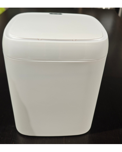 Мусорное ведро сенсорное прямоугольное Mixxus Wave-TC0212 White 12 л (цвет белый) (MI8403)
