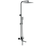 Душевая система со смесителем Mixxus Kub-007-J Graphite из нерж. стали SUS304 (кол. графит) (MI6220)