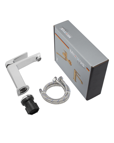 Смеситель для умывальника Mixxus Premium Ares 001 (NUT) (MI8256)