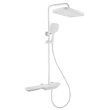Душова система з термостатичним змішувачем Mixxus Premium Space-009-J White, 3 режими (MI6543)
