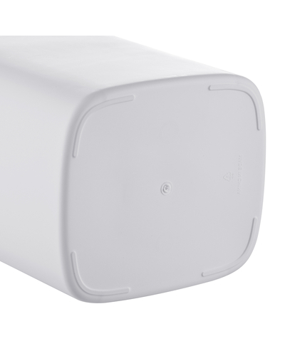 Мусорное ведро сенсорное прямоугольное Mixxus Wave-TC0314 White 14 л (цвет белый) (MI8404)