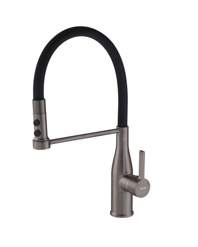 Змішувач для кухні Mixxus Premium Summer 017 Graphite REFL.Black (MI6962)