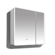 Дзеркальна шафка Mixxus Premium Olivary CM01-70x70x13 з LED Touch, димером, регулятором яскравості (MI8295)