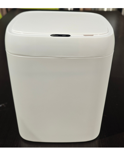 Мусорное ведро сенсорное прямоугольное Mixxus Wave-TC0212 White 12 л (цвет белый) (MI8403)