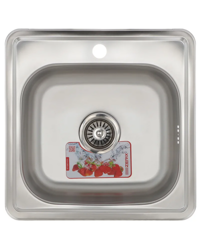 Мойка кухонная Zerix Z4848-06-160E (Satin) (ZM0557) Мойка кухонная Zerix Z4848-06-160E (Satin) (ZM0557)