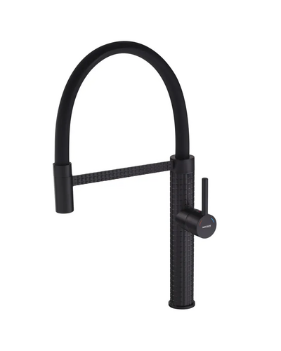 Смеситель для кухни Mixxus Premium Oliwer 017 Black REFL.Black (MI6966)