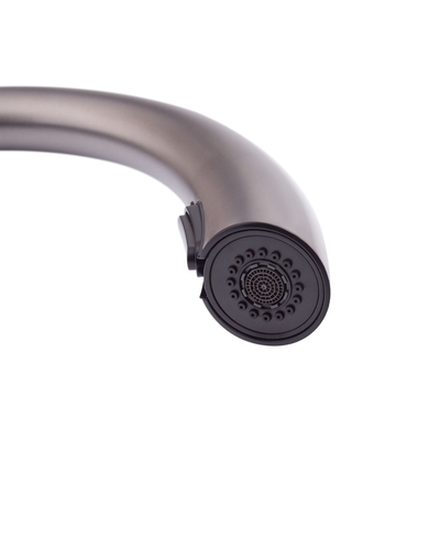 Змішувач для кухні з висувним виливом Mixxus Premium Warta 014 Graphite (MI6957)