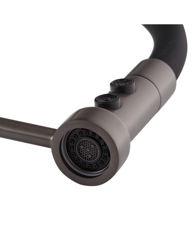 Змішувач для кухні Mixxus Premium Summer 017 Graphite REFL.Black (MI6962)