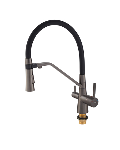 Змішувач для кухні Mixxus Premium Magnet 021 Graphite REFL.Black (MI6975)