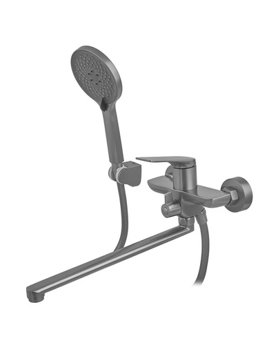 Смеситель для ванны Mixxus Premium Derby 006 (EURO) Graphite (MI6608)