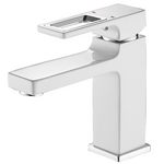 Смеситель для умывальника Mixxus Premium Dante 001 NUT White-Chrome (MI6792)