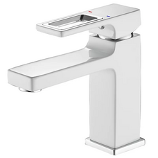 Смеситель для умывальника Mixxus Premium Dante 001 NUT White-Chrome (MI6792)