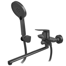 Змішувач для ванни Mixxus Premium Derby 006 (EURO) BLACK (MI6602)