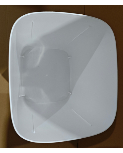 Мусорное ведро сенсорное прямоугольное Mixxus Wave-TC0314 White 14 л (цвет белый) (MI8404)