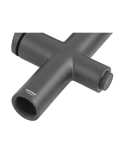 Смеситель для кухни Mixxus Premium Derby 021 (NUT) BLACK REFL.BLACK с выходом для питьевой воды (MI6606)
