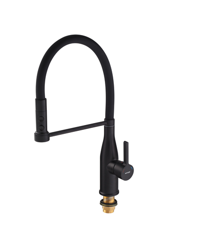 Змішувач для кухні Mixxus Premium Summer 017 Black REFL.Black (MI6961)