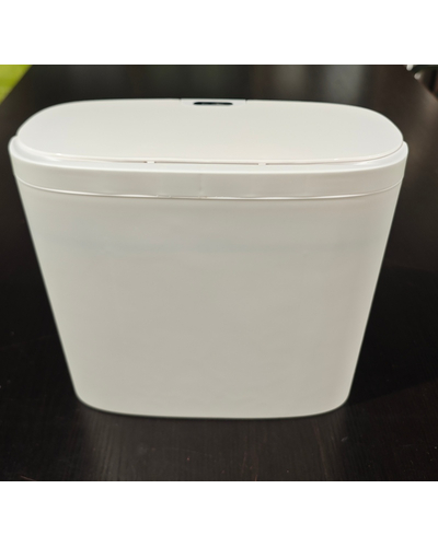 Мусорное ведро сенсорное прямоугольное Mixxus Wave-TC0414 White 14 л (цвет белый) (MI8405)