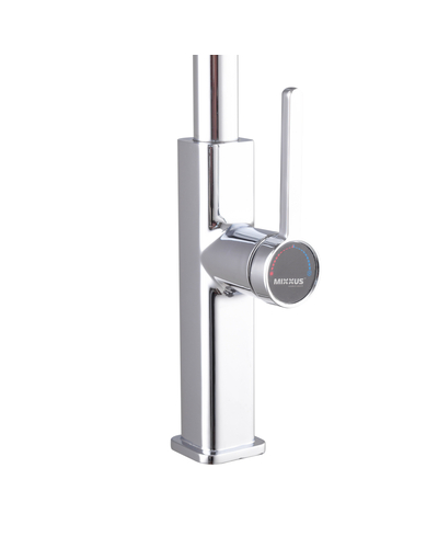 Змішувач для кухні з висувним виливом Mixxus Premium Hammer 014 (MI6953)
