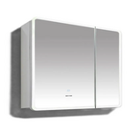 Дзеркальна шафка Mixxus Premium Olivary CM01-80x70x13 з LED Touch, димером, регулятором яскравості (MI8296)