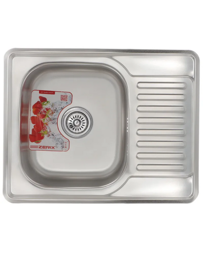 Мийка кухонна Zerix Z6350-06-160E (satin) (ZM0561) Мийка кухонна Zerix Z6350-06-160E (satin) (ZM0561)