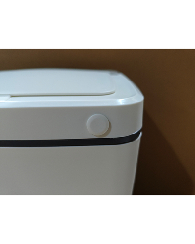 Мусорное ведро сенсорное прямоугольное Mixxus WAVE-TC0110 White 10 л цвет белый (MI7073)