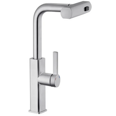 Смеситель для кухни с выдвижным изливом Mixxus Premium Hammer 014 (MI6953)