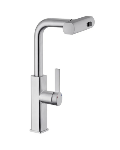 Змішувач для кухні з висувним виливом Mixxus Premium Hammer 014 (MI6953)