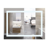 Дзеркало Mixxus Warm MR12-80x60-Reverse з LED Touch, антизапотівання, димер, регулювання яскравості (MI6672)