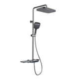 Душова система з термостатичним змішувачем Mixxus Premium Space-009-J Graphite, 3 режими (MI6542)