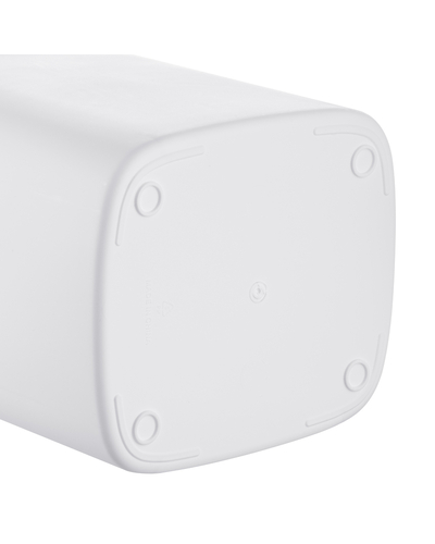 Мусорное ведро сенсорное прямоугольное Mixxus Wave-TC0212 White 12 л (цвет белый) (MI8403)