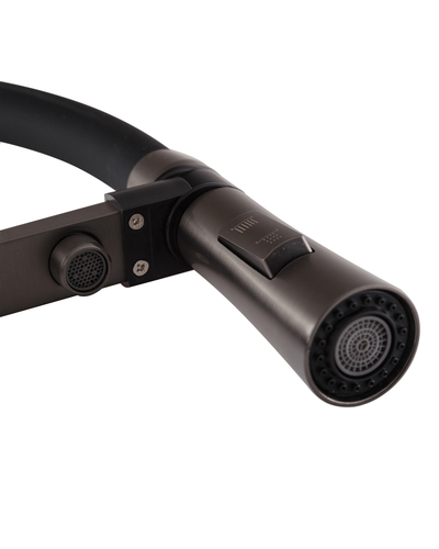 Змішувач для кухні Mixxus Premium Magnet 021 Graphite REFL.Black (MI6975)