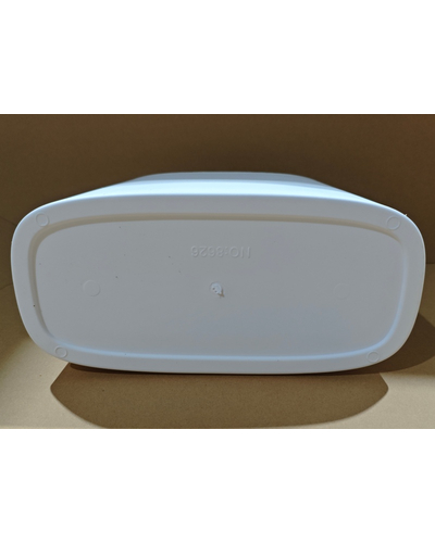 Мусорное ведро сенсорное прямоугольное Mixxus Wave-TC0414 White 14 л (цвет белый) (MI8405)