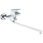 Смеситель для ванны Mixxus Premium Derby 006 (EURO) WHITE-CHROME (MI6614)