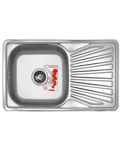 Мойка кухонная Zerix Z7848-08-180MD (micro decor) (ZS0574) Мойка кухонная Zerix Z7848-08-180MD (micro decor) (ZS0574)