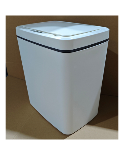 Мусорное ведро сенсорное прямоугольное Mixxus WAVE-TC0110 White 10 л цвет белый (MI7073)