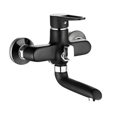 Змішувач для ванни Mixxus Elba 009 (EURO) Black (MI6580)