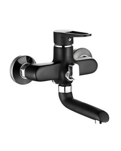 Смеситель для ванны Mixxus Elba 009 (EURO) Black (MI6580)