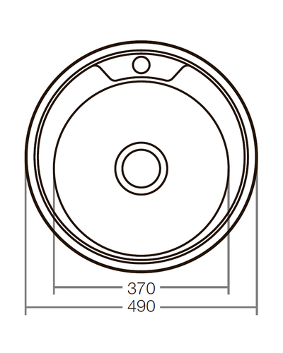 Мойка кухонная Zerix Z490-06-180E (Satin) (ZX1582) Мойка кухонная Zerix Z490-06-180E (Satin) (ZX1582)